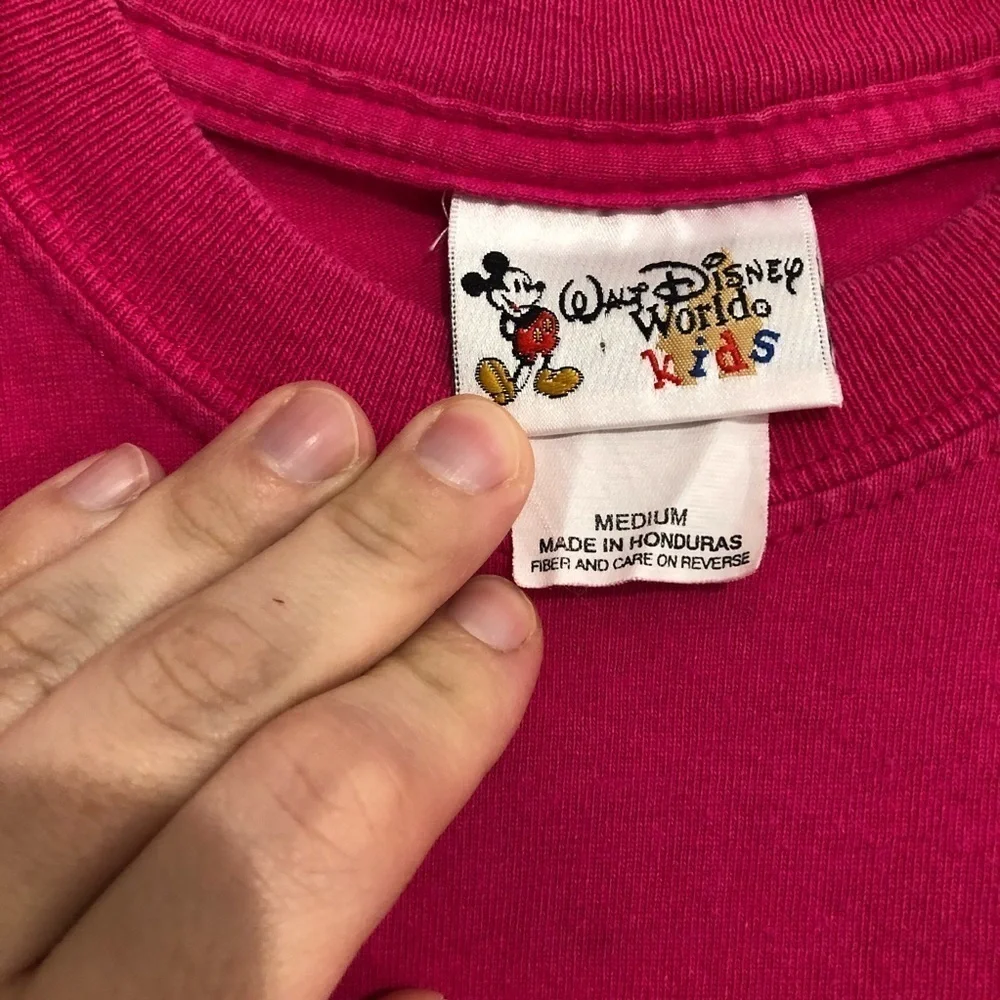 Walt Disney World Kids Minnie Mouse Tee Youth‎ Medium
